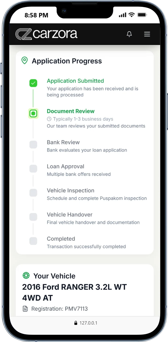 Milestone tracker interface